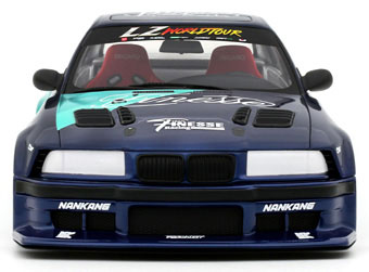 AmiAmi [Character & Hobby Shop] | 1/18 BMW E36 MY KYZA 2024 (Blue