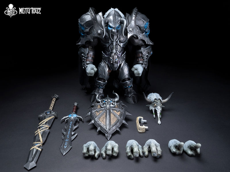 Mety toyz 에본 블레이드 램파트 고렌 프로스트후프 타우렌 데스 나이트 1/10 스케일 가동 피규어 이미지 2