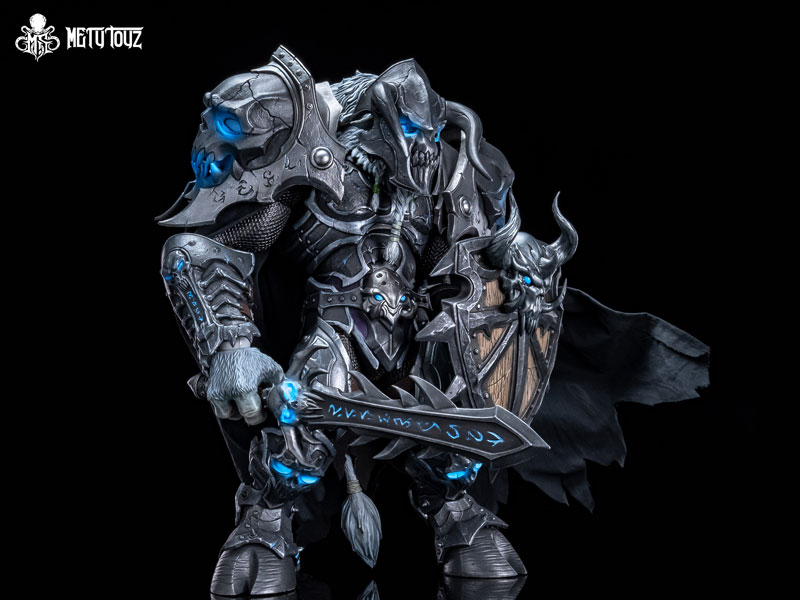 Mety toyz 에본 블레이드 램파트 고렌 프로스트후프 타우렌 데스 나이트 1/10 스케일 가동 피규어 이미지 4