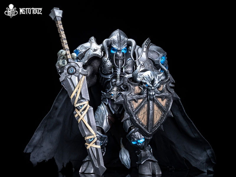 Mety toyz 에본 블레이드 램파트 고렌 프로스트후프 타우렌 데스 나이트 1/10 스케일 가동 피규어 이미지 5