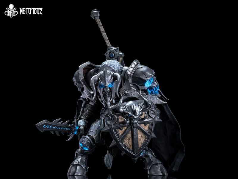 Mety toyz 에본 블레이드 램파트 고렌 프로스트후프 타우렌 데스 나이트 1/10 스케일 가동 피규어 이미지 6