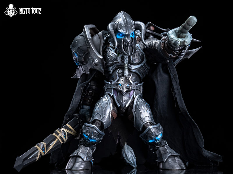 Mety toyz 에본 블레이드 램파트 고렌 프로스트후프 타우렌 데스 나이트 1/10 스케일 가동 피규어 이미지 7