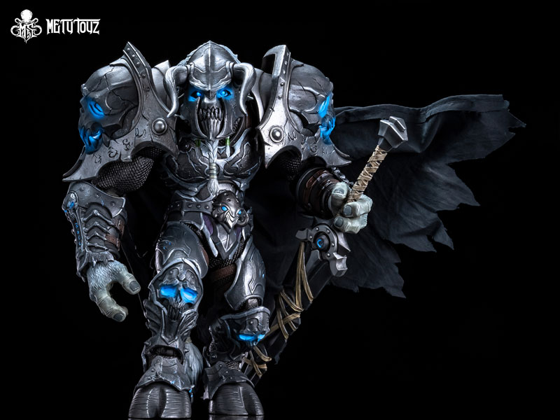 Mety toyz 에본 블레이드 램파트 고렌 프로스트후프 타우렌 데스 나이트 1/10 스케일 가동 피규어 이미지 8