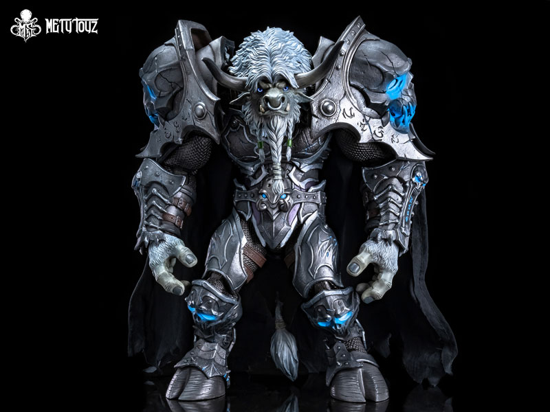 Mety toyz 에본 블레이드 램파트 고렌 프로스트후프 타우렌 데스 나이트 1/10 스케일 가동 피규어 이미지 9
