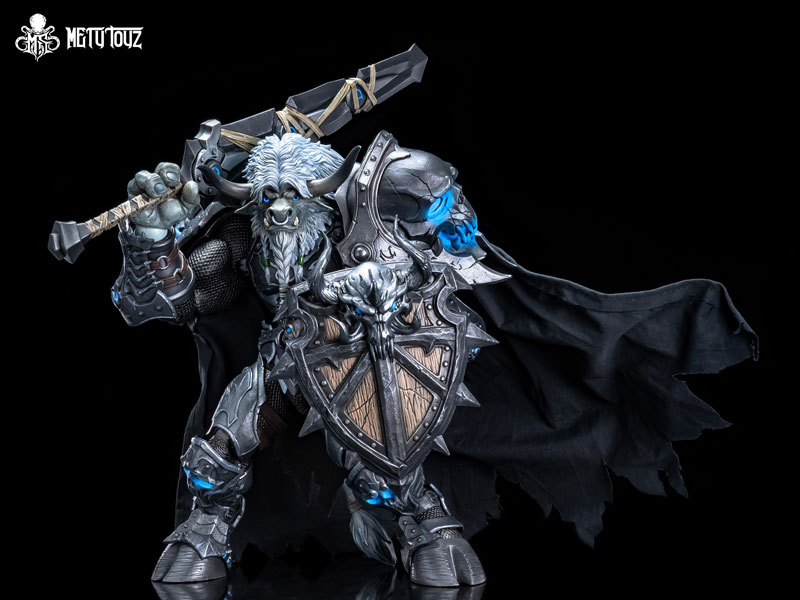Mety toyz 에본 블레이드 램파트 고렌 프로스트후프 타우렌 데스 나이트 1/10 스케일 가동 피규어 이미지 10