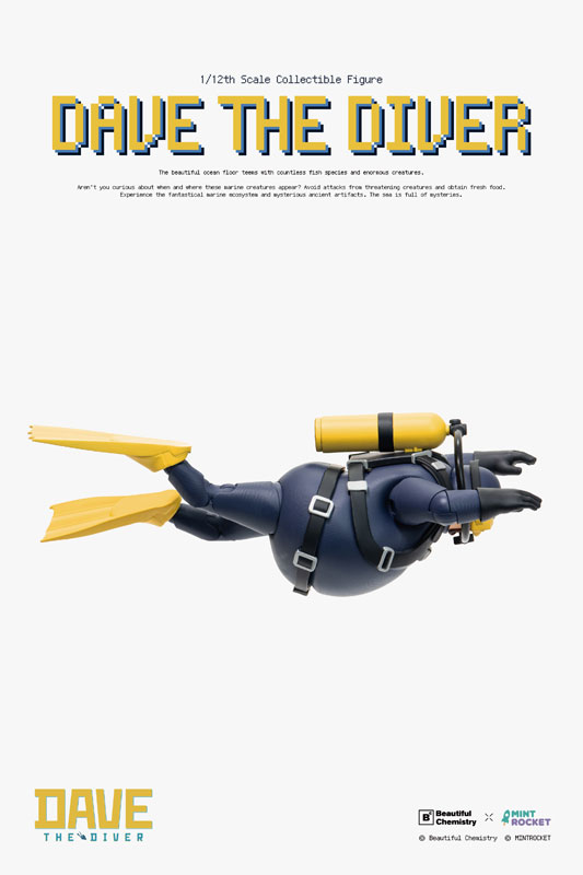 Underverse Beautiful Chemistry x DAVE THE DIVER DAVE 1/12 Complete Model Action Figure รูปภาพ 10