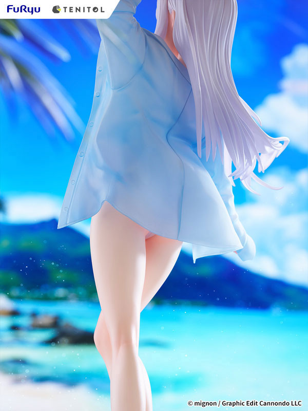 FURYU TENITOL TALL MIGNON WORKS shiro 수영복 ver. 완성품 피규어 이미지 5
