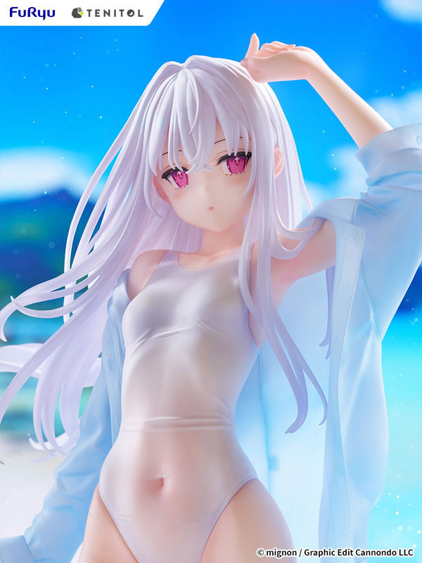 FURYU TENITOL TALL MIGNON WORKS shiro 수영복 ver. 완성품 피규어 이미지 7