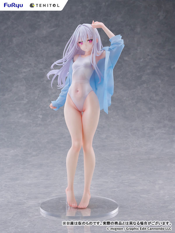 FURYU TENITOL TALL MIGNON WORKS shiro 수영복 ver. 완성품 피규어 이미지 10