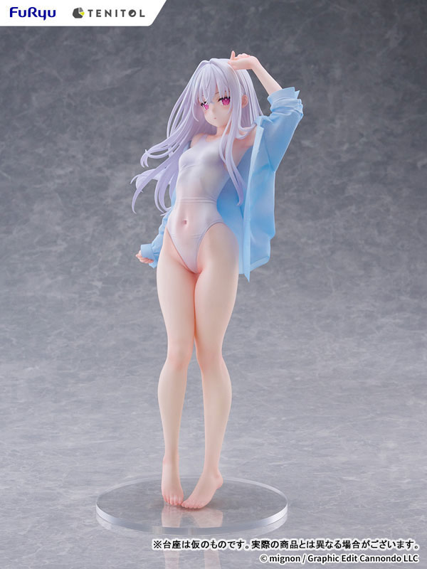 FURYU TENITOL TALL MIGNON WORKS shiro 수영복 ver. 완성품 피규어 이미지 12