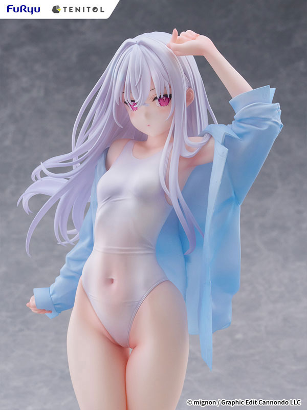 FURYU TENITOL TALL MIGNON WORKS shiro 수영복 ver. 완성품 피규어 이미지 16