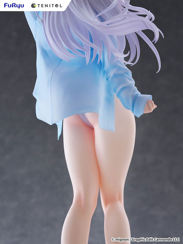 FURYU TENITOL TALL MIGNON WORKS shiro 수영복 ver. 완성품 피규어 이미지 17