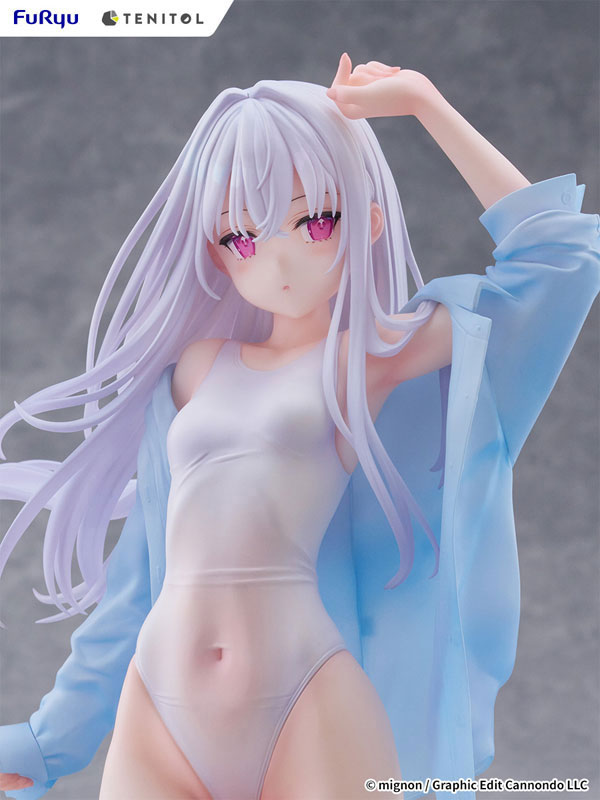 FURYU TENITOL TALL MIGNON WORKS shiro 수영복 ver. 완성품 피규어 이미지 19