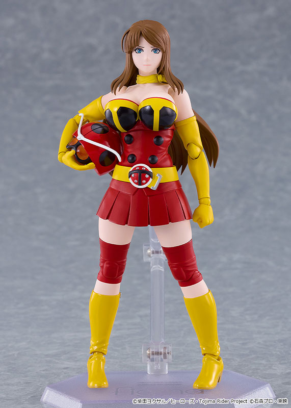Good Smile Company figma Tojima Wants to Be a Kamen Rider Yuriko Okada (Electro-Wave Human Tackle Ver.) รูปภาพ 6