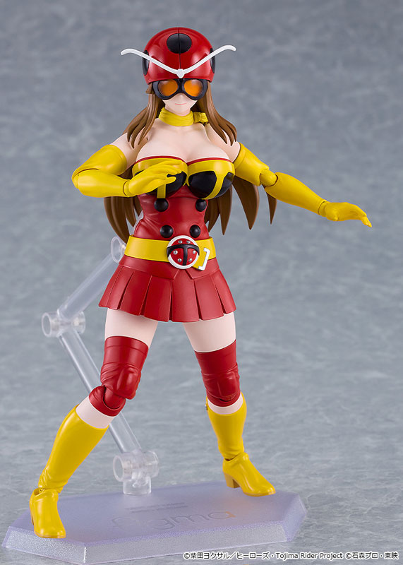 Good Smile Company figma Tojima Wants to Be a Kamen Rider Yuriko Okada (Electro-Wave Human Tackle Ver.) รูปภาพ 7