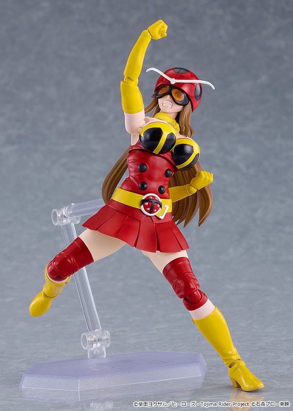 Good Smile Company figma Tojima Wants to Be a Kamen Rider Yuriko Okada (Electro-Wave Human Tackle Ver.) รูปภาพ 8