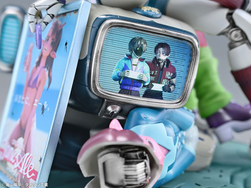 Medicos Entertainment Anime Milky Subway: The Galactic Limited Express Chiharu & Makina Complete Figure image 13