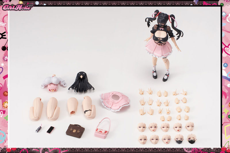 AMAKUNI GALHolic Momoka 1/10 Plastic Model image 20