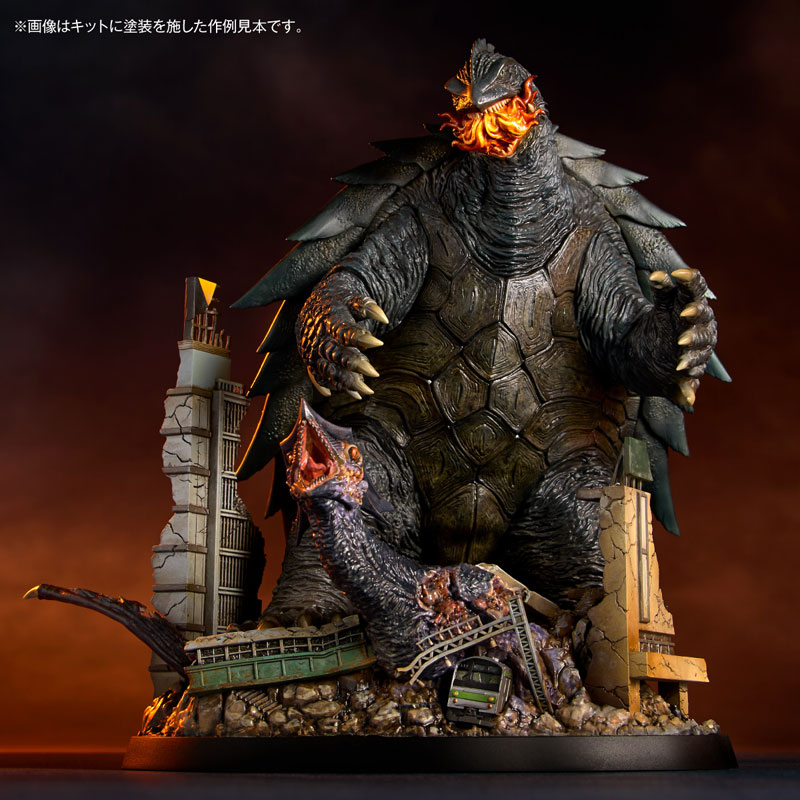 Kaiyodo ARTPLA SCULPTURE WORKS Gamera (1999) Re: Imagination Plastic Model รูปภาพ 4