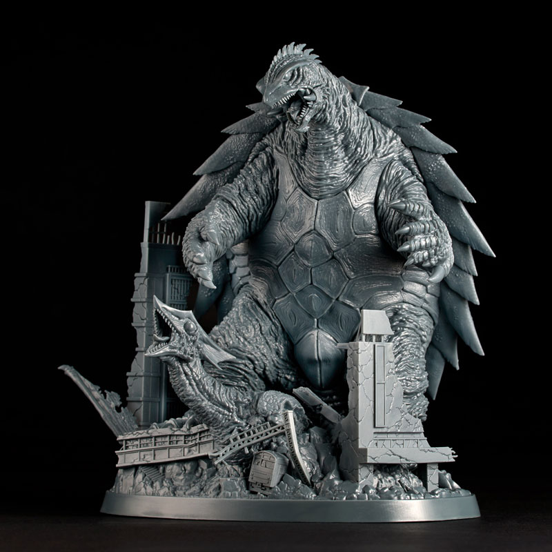 Kaiyodo ARTPLA SCULPTURE WORKS Gamera (1999) Re: Imagination Plastic Model รูปภาพ 13