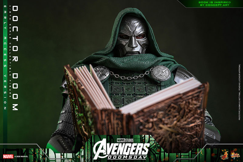 Hot Toys Movie Masterpiece "Avengers: Doomsday" 1/6 Scale Figure Dr. Doom รูปภาพ 3