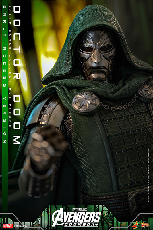 Hot Toys Movie Masterpiece "Avengers: Doomsday" 1/6 Scale Figure Dr. Doom รูปภาพ 11