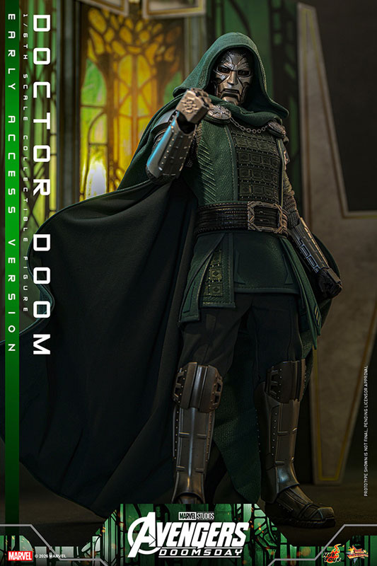 Hot Toys Movie Masterpiece "Avengers: Doomsday" 1/6 Scale Figure Dr. Doom รูปภาพ 12