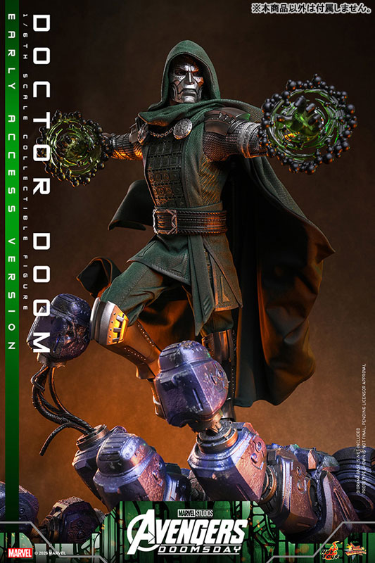 Hot Toys Movie Masterpiece "Avengers: Doomsday" 1/6 Scale Figure Dr. Doom รูปภาพ 15
