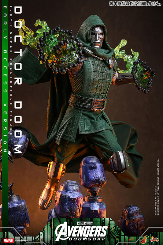 Hot Toys Movie Masterpiece "Avengers: Doomsday" 1/6 Scale Figure Dr. Doom รูปภาพ 16