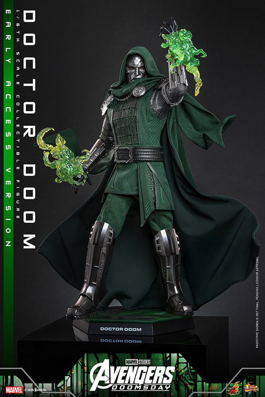Hot Toys Movie Masterpiece "Avengers: Doomsday" 1/6 Scale Figure Dr. Doom รูปภาพ 20