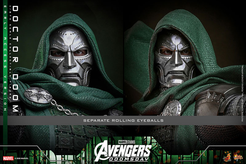 Hot Toys Movie Masterpiece "Avengers: Doomsday" 1/6 Scale Figure Dr. Doom รูปภาพ 21