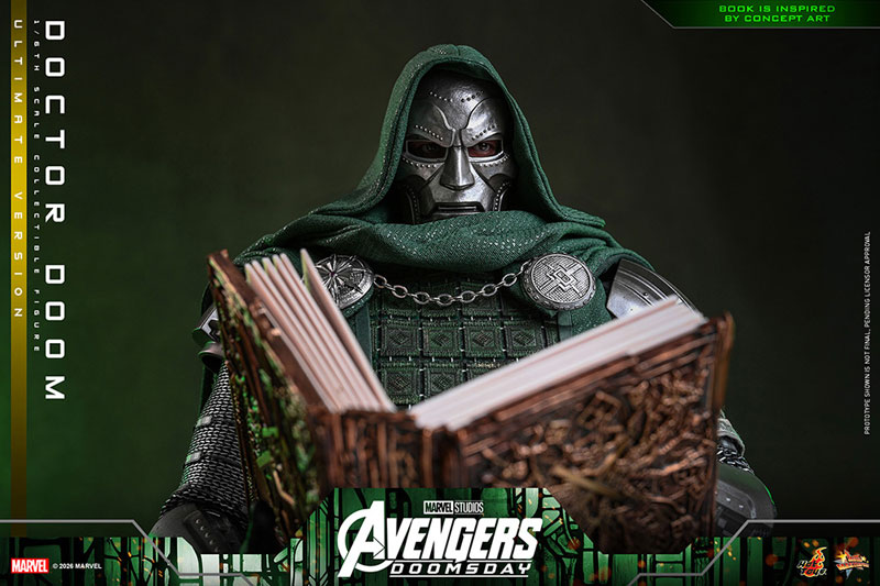 Hot Toys Movie Masterpiece "Avengers: Doomsday" 1/6 Figure Dr. Doom (Ultimate Edition) รูปภาพ 4