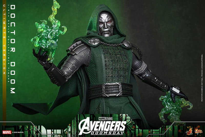 Hot Toys Movie Masterpiece "Avengers: Doomsday" 1/6 Figure Dr. Doom (Ultimate Edition) รูปภาพ 5