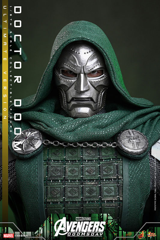 Hot Toys Movie Masterpiece "Avengers: Doomsday" 1/6 Figure Dr. Doom (Ultimate Edition) รูปภาพ 7