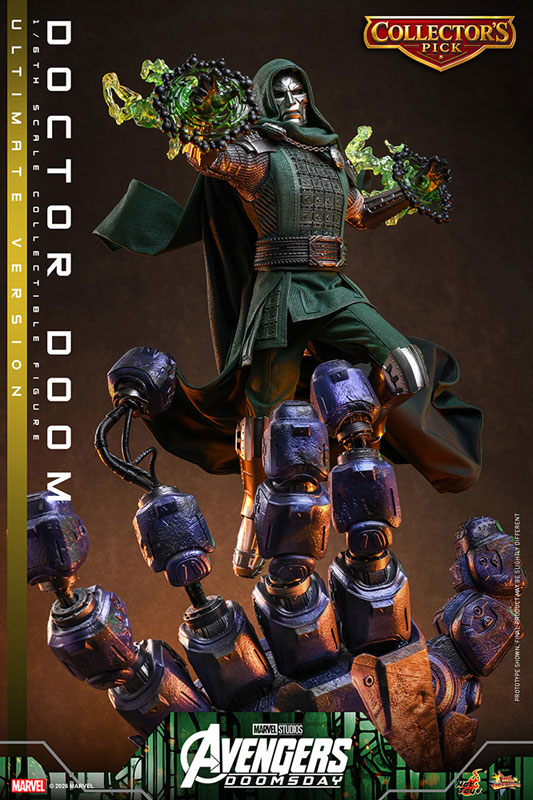 Hot Toys Movie Masterpiece "Avengers: Doomsday" 1/6 Figure Dr. Doom (Ultimate Edition) รูปภาพ 8