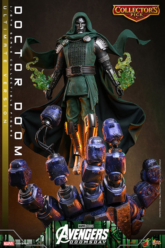 Hot Toys Movie Masterpiece "Avengers: Doomsday" 1/6 Figure Dr. Doom (Ultimate Edition) รูปภาพ 10