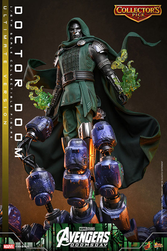 Hot Toys Movie Masterpiece "Avengers: Doomsday" 1/6 Figure Dr. Doom (Ultimate Edition) รูปภาพ 11