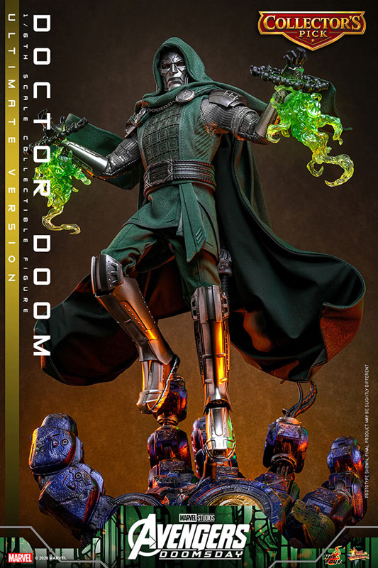 Hot Toys Movie Masterpiece "Avengers: Doomsday" 1/6 Figure Dr. Doom (Ultimate Edition) รูปภาพ 12