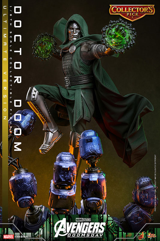 Hot Toys Movie Masterpiece "Avengers: Doomsday" 1/6 Figure Dr. Doom (Ultimate Edition) รูปภาพ 14
