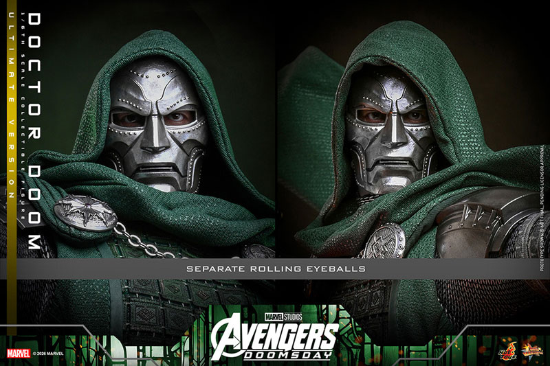Hot Toys Movie Masterpiece "Avengers: Doomsday" 1/6 Figure Dr. Doom (Ultimate Edition) รูปภาพ 21