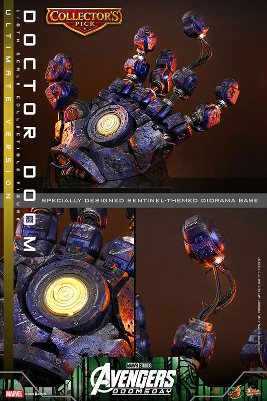 Hot Toys Movie Masterpiece "Avengers: Doomsday" 1/6 Figure Dr. Doom (Ultimate Edition) รูปภาพ 24