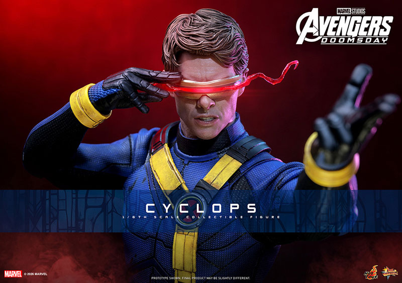 Hot Toys Movie Masterpiece "Avengers: Doomsday" 1/6 Scale Figure Cyclops รูปภาพ 2