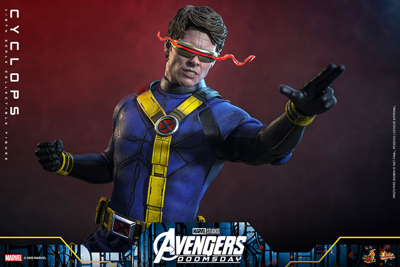Hot Toys Movie Masterpiece "Avengers: Doomsday" 1/6 Scale Figure Cyclops รูปภาพ 3
