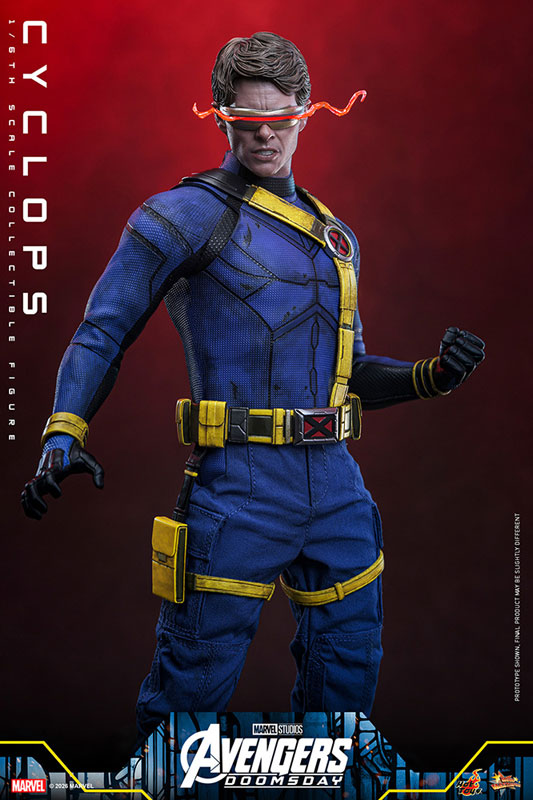 Hot Toys Movie Masterpiece "Avengers: Doomsday" 1/6 Scale Figure Cyclops รูปภาพ 9
