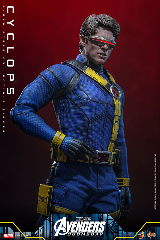 Hot Toys Movie Masterpiece "Avengers: Doomsday" 1/6 Scale Figure Cyclops รูปภาพ 10