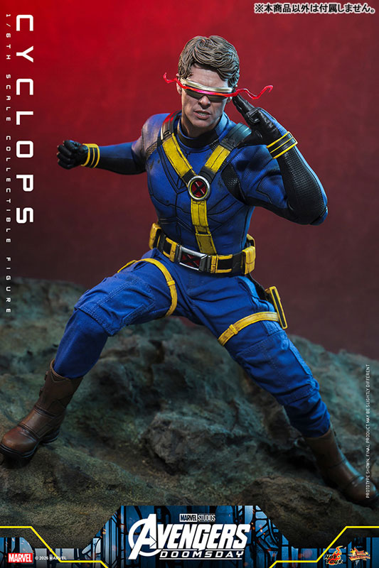 Hot Toys Movie Masterpiece "Avengers: Doomsday" 1/6 Scale Figure Cyclops รูปภาพ 11