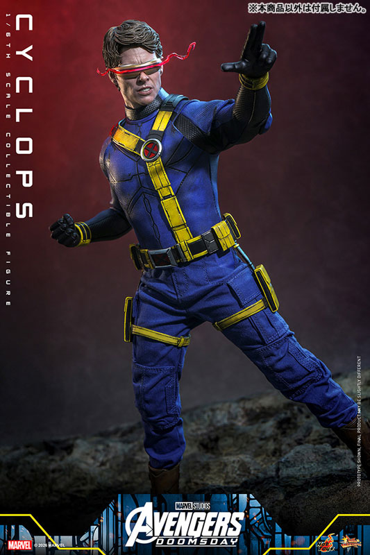 Hot Toys Movie Masterpiece "Avengers: Doomsday" 1/6 Scale Figure Cyclops รูปภาพ 12
