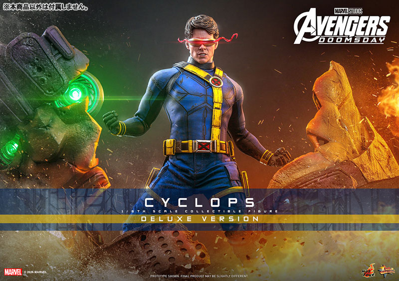 Hot Toys Movie Masterpiece "Avengers: Doomsday" 1/6 Scale Figure Cyclops (Deluxe Edition) รูปภาพ 2