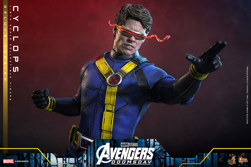 Hot Toys Movie Masterpiece "Avengers: Doomsday" 1/6 Scale Figure Cyclops (Deluxe Edition) รูปภาพ 3