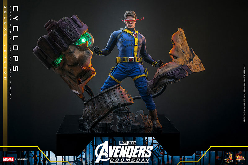 Hot Toys Movie Masterpiece "Avengers: Doomsday" 1/6 Scale Figure Cyclops (Deluxe Edition) รูปภาพ 4